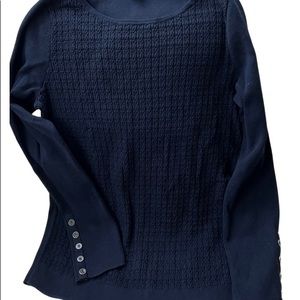 Talbots Navy Blue Sweater Size M